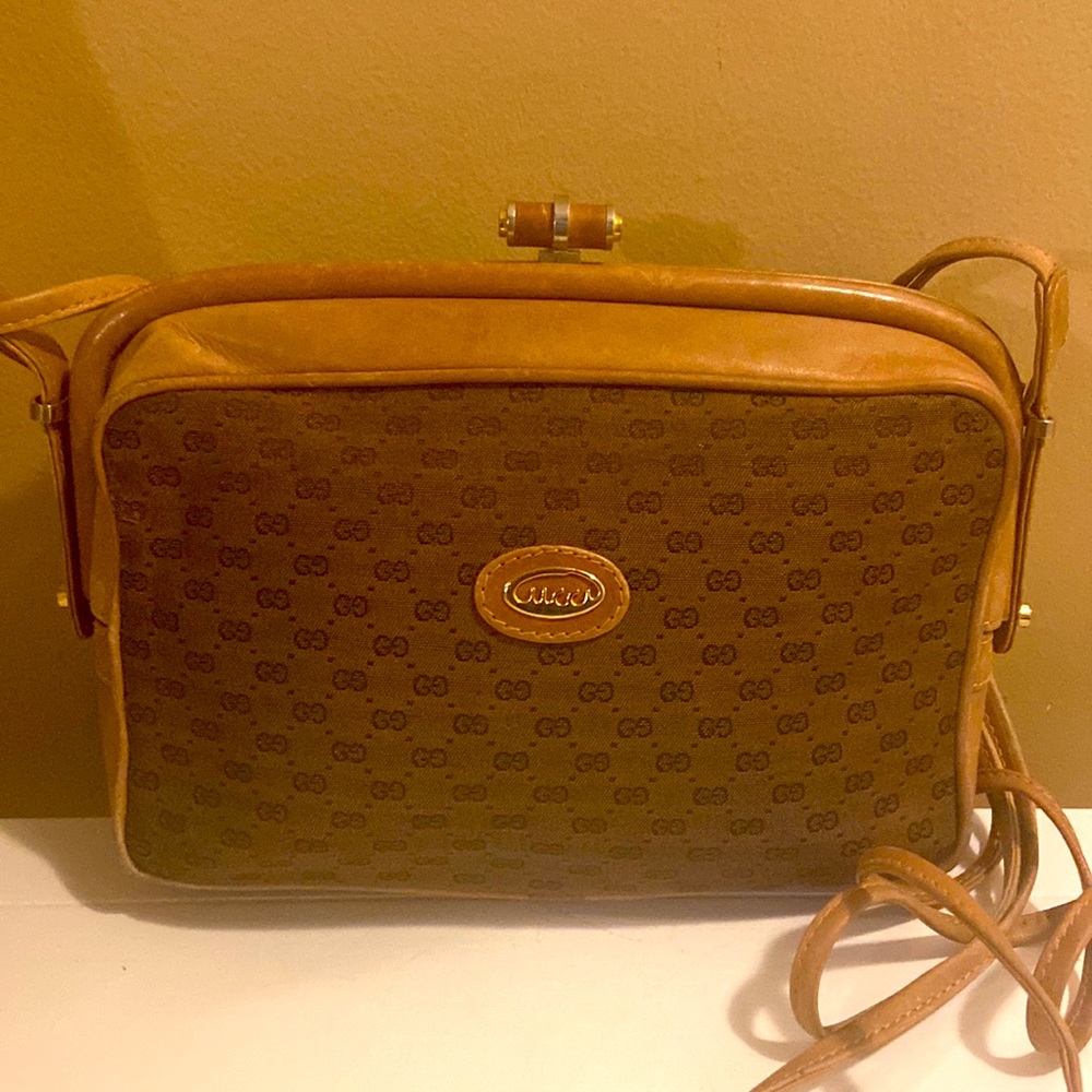 Gucci Vintage GG Micro Monogram Shoulder Bag